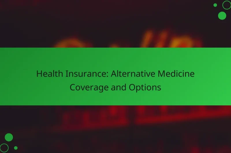 Egészségbiztosítás: Alternatív Gyógyászat Támogatása és Lehetőségei