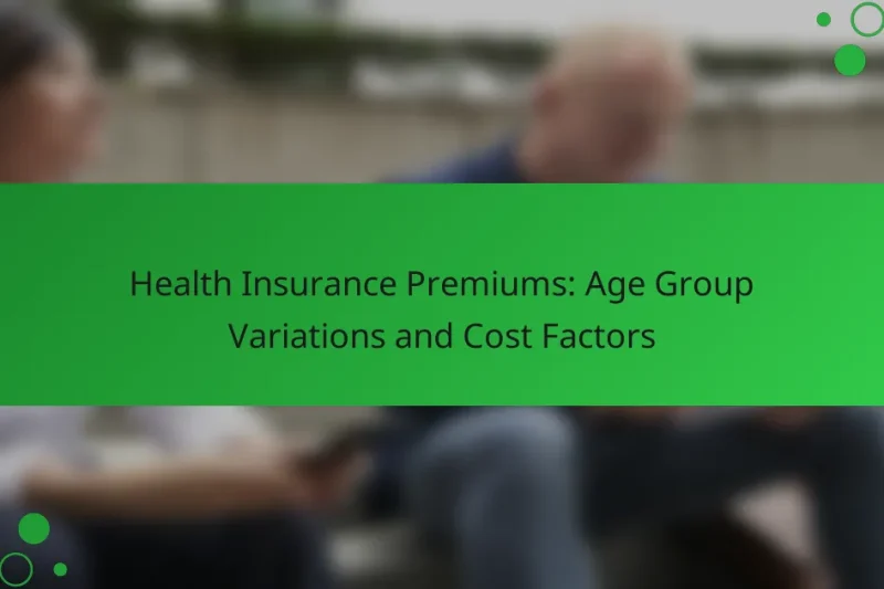 Egészségbiztosítási Díjak: Korcsoport Variációk és Költség Tényezők